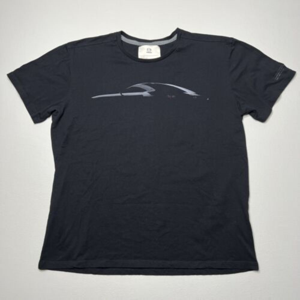 Mazda Vision Coupe Print Cotton Black Graphic T-Shirt ESST3BLACK Mens Size XL